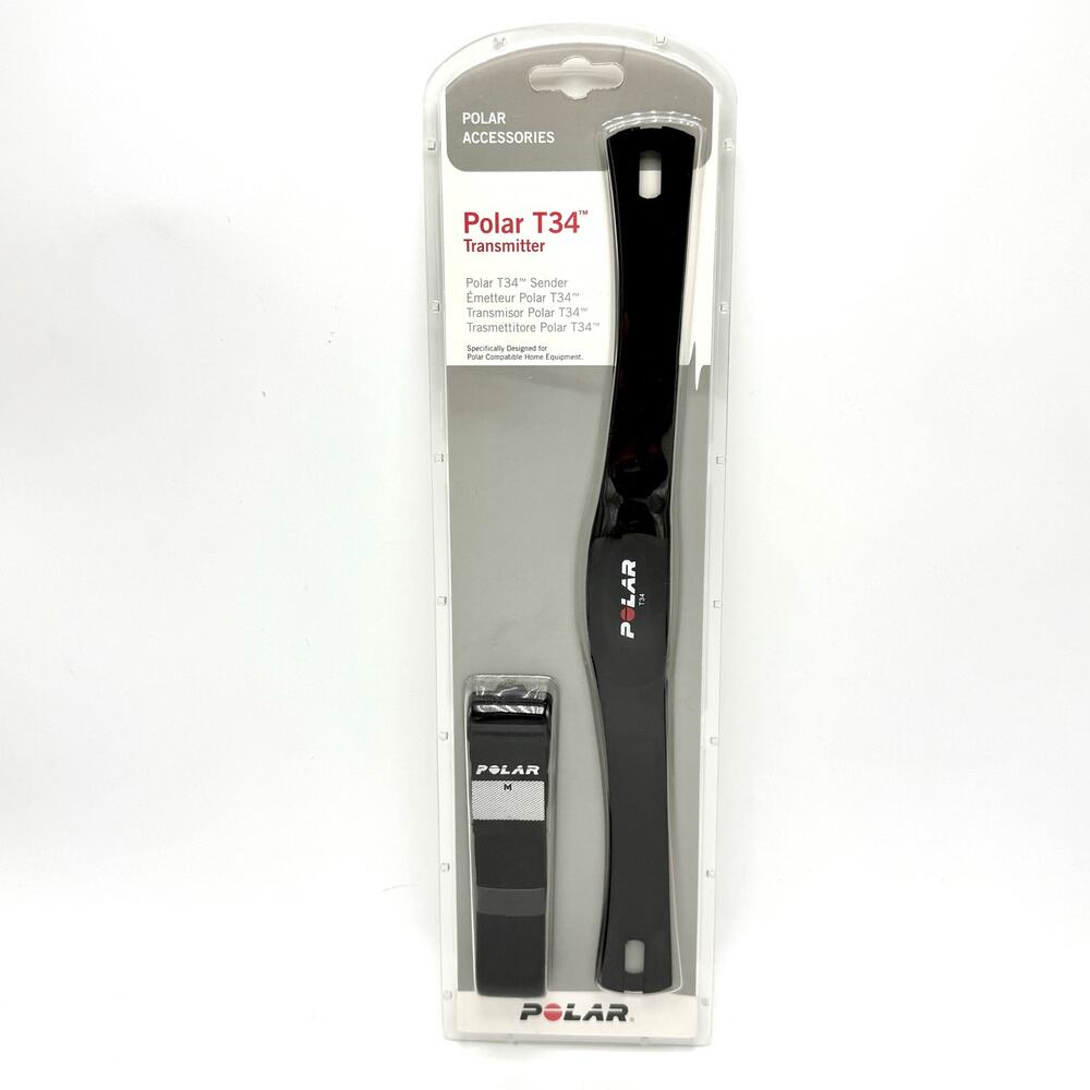 Polar T34 Transmitter Heart Rate Monitor Chest Strap M Medium Activity Fitness